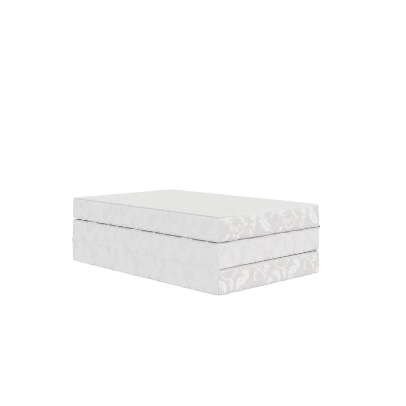 Signature Sleep 4-Inch Tri-Fold Mattress / Folding Mattress, Twin