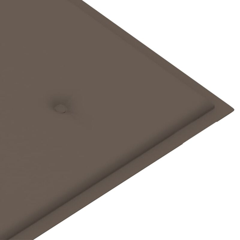 vidaXL Garden Bench Cushion Taupe 47.2"x19.7"x1.6"