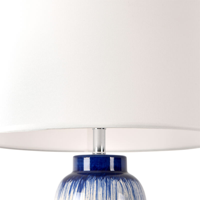 Pasargad Home Garcia Collection Metal & Ceramic Table Lamp Lights