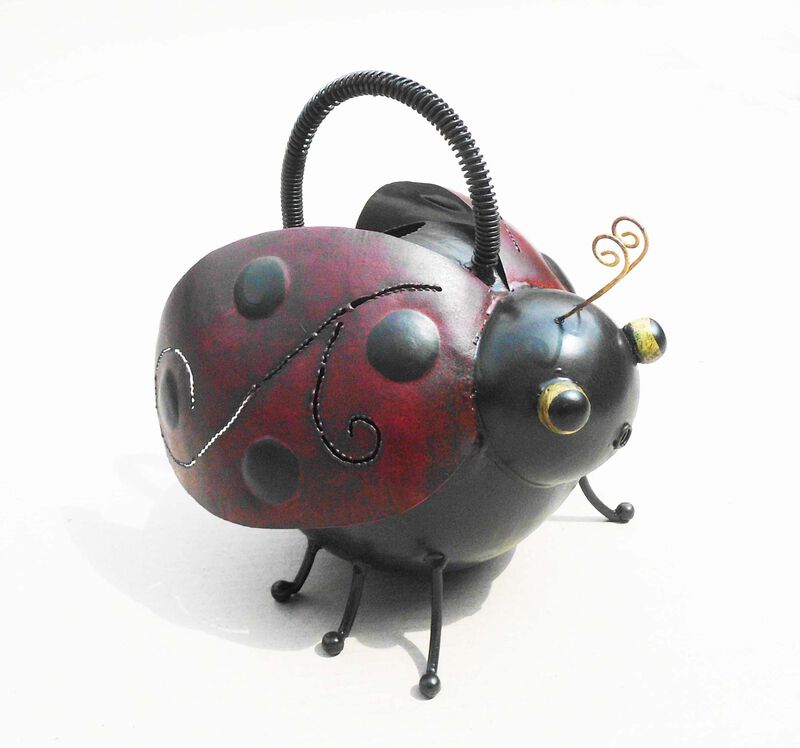 Iron Ladybug Watering Can