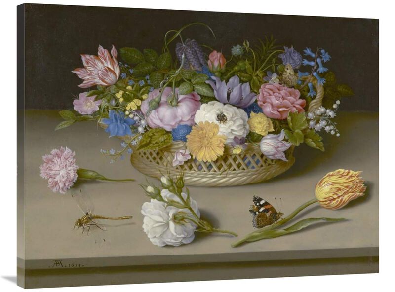 Flower Still Life-Canvas Art-40x30