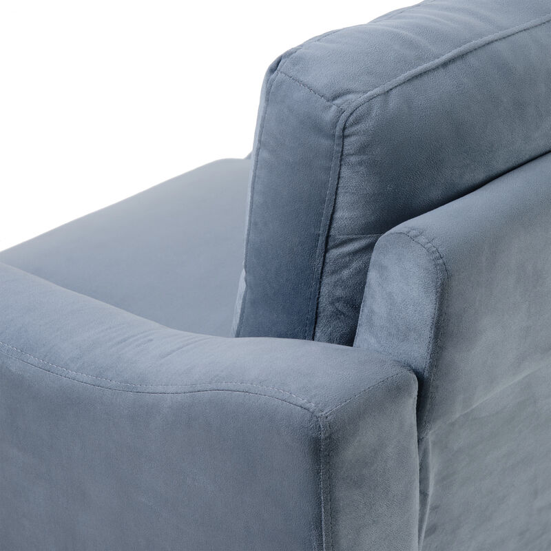 Merax Modern Velvet Chair Sofa Set