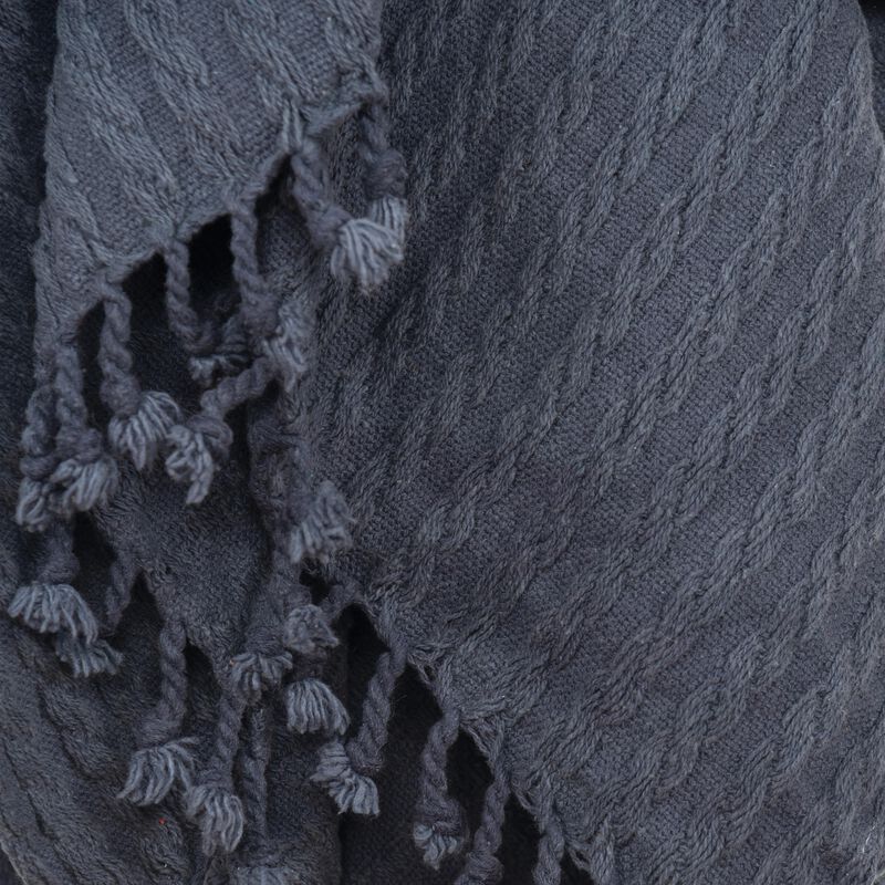 Gray Blue 50" x 60" Throw Blanket