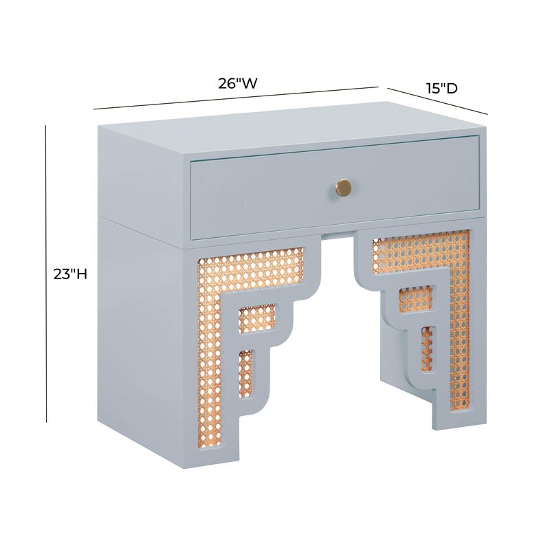 Suzie Rattan Nightstand