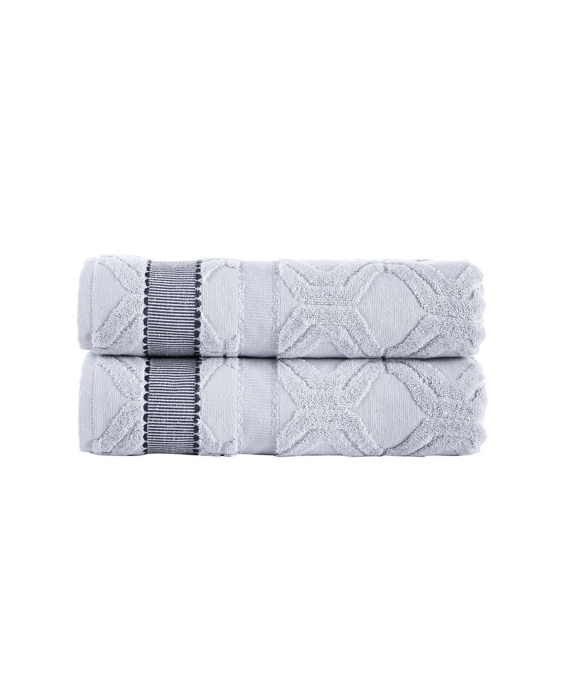 Brooks Brothers Large Square 2 pcs Bath Towels
