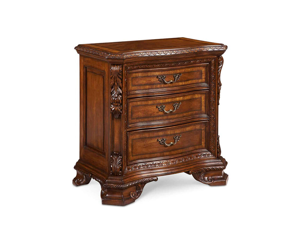 Old World Bedside Chest