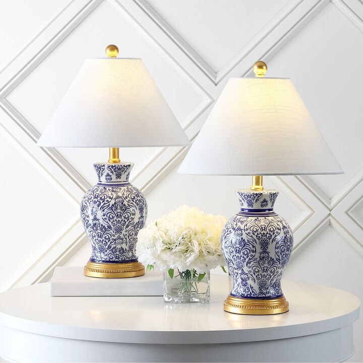 Xia Ceramic/Iron Classic Modern LED Table Lamp