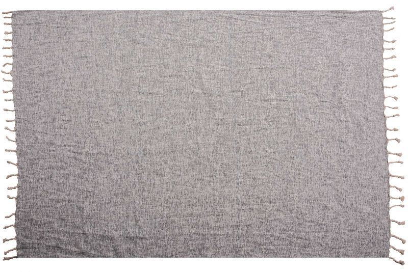 Gray 50" x 60" Throw Blanket