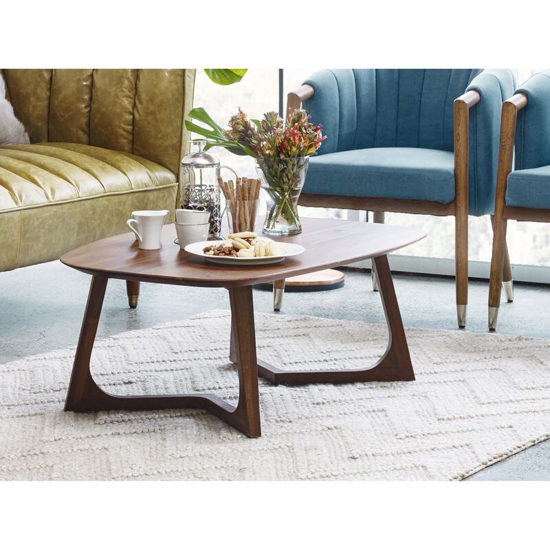 Moe's Home Collection Godenza Coffee Table Small, Brown
