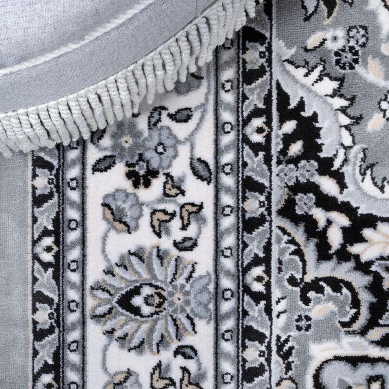 Palmette Modern Persian Floral Area Rug