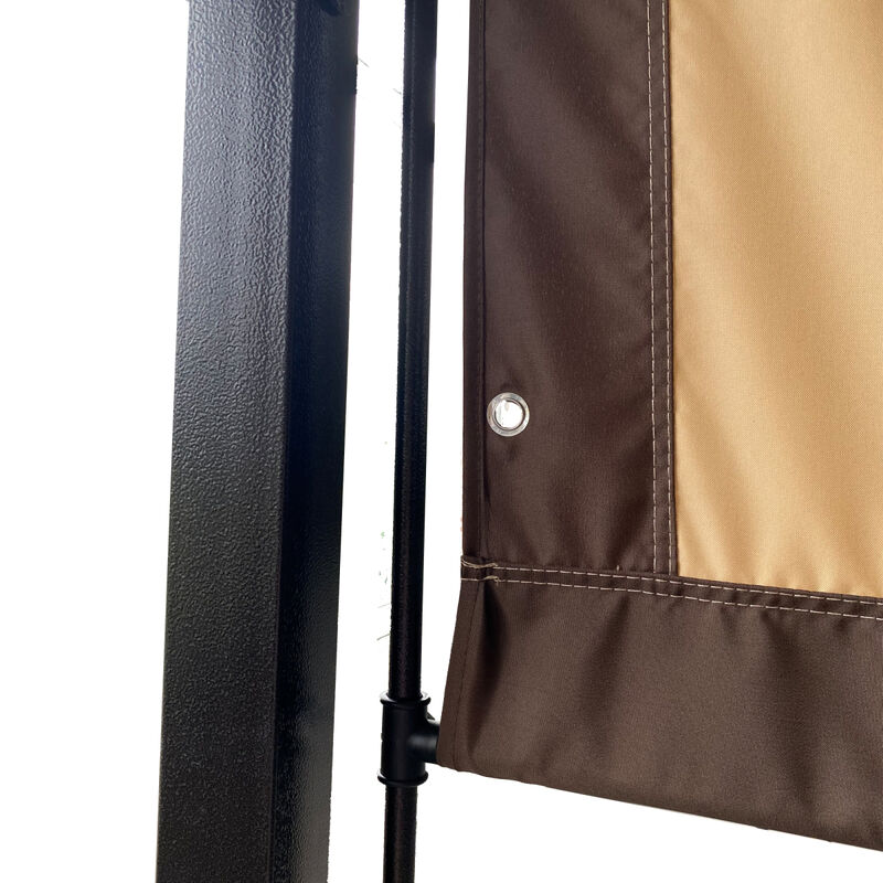 Universal Canopy Cover Replacement For 12x9 FT Curved Outdoor Pergola Structure