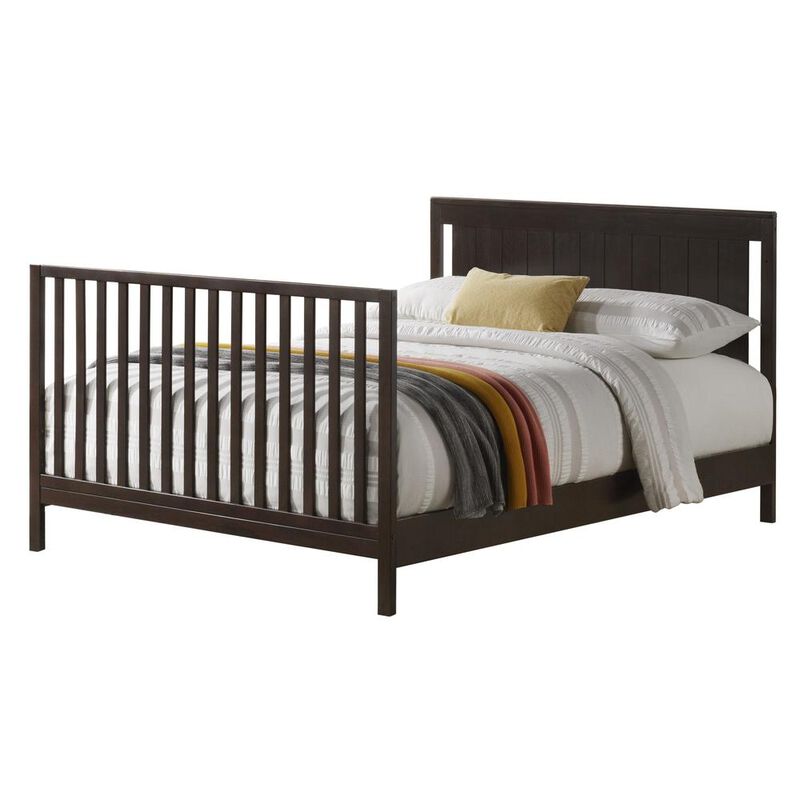Oxford Baby Lazio 4 In 1 Convertible Crib Espresso