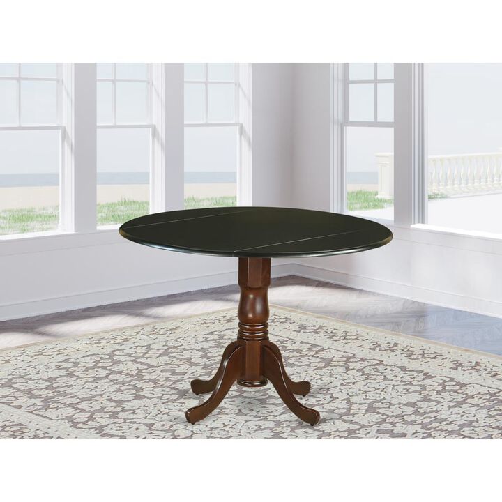 Dining Table Black & Mahogany