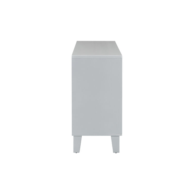 Merax Light Luxury Geometric Patterns Cabinet