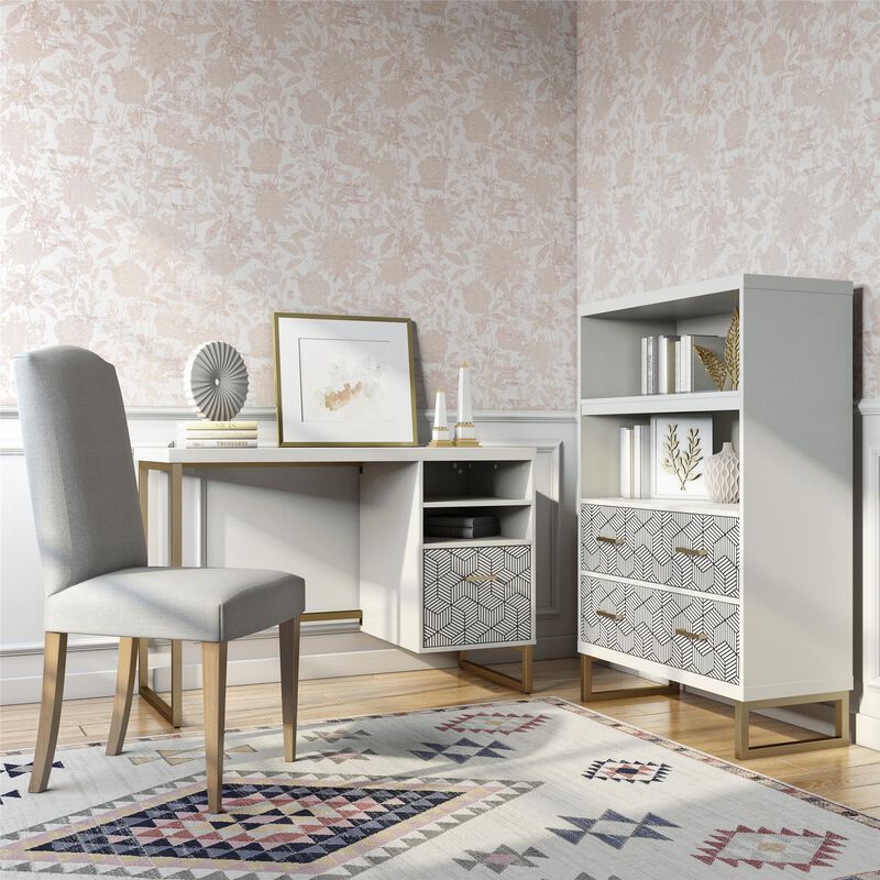 Scarlett Single Pedestal Desk