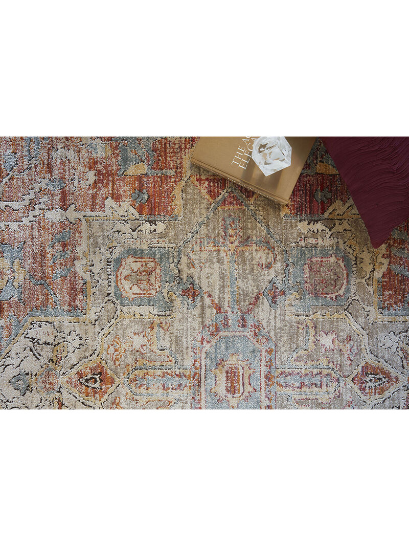 Javari JV08 Berry Sunrise 5'3" x 7'4" Rug