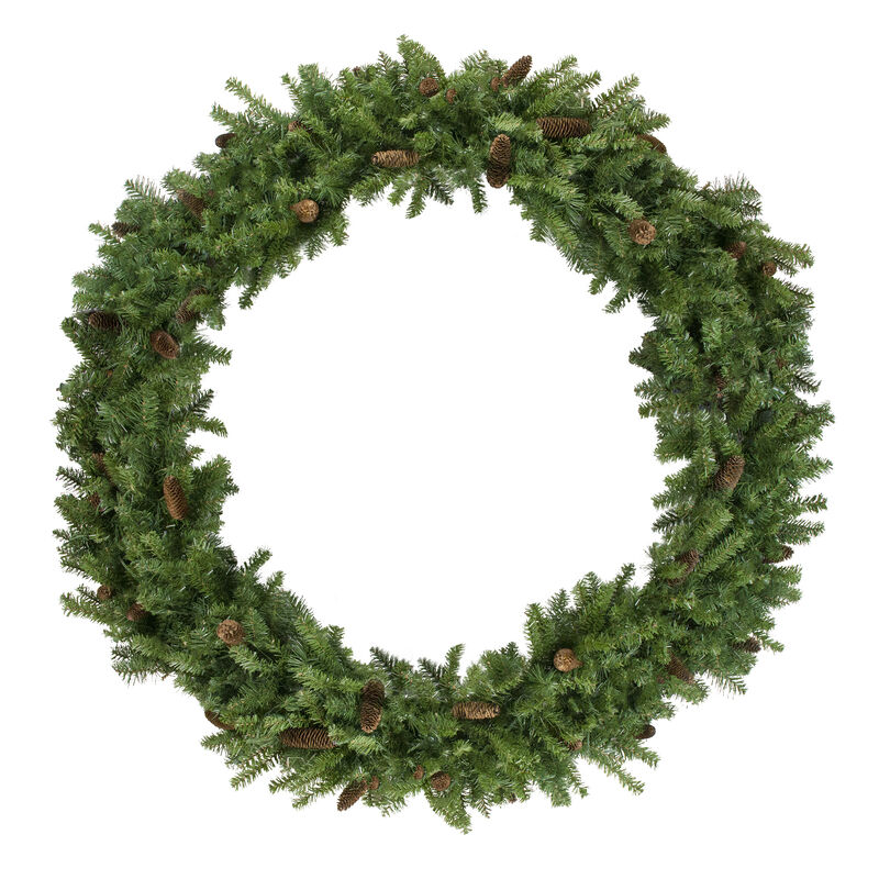 Dakota Red Pine Commercial Artificial Christmas Wreath - 5-Foot  Unlit