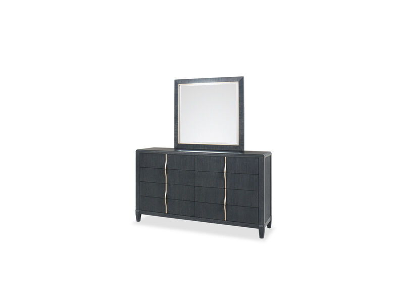 West End Loft Drawer Dresser & Mirror