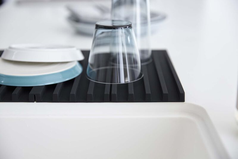 Folding Dish Drainer Mat