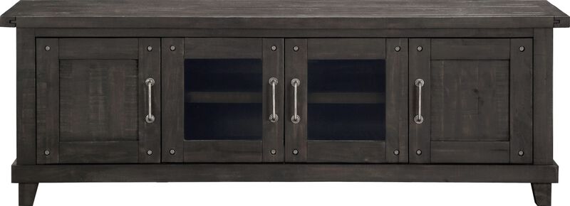Yosemite Solid Wood Four Door Media Console