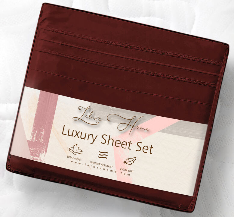 1800 Series Double Brushed Cooling Microfiber Sheet Set