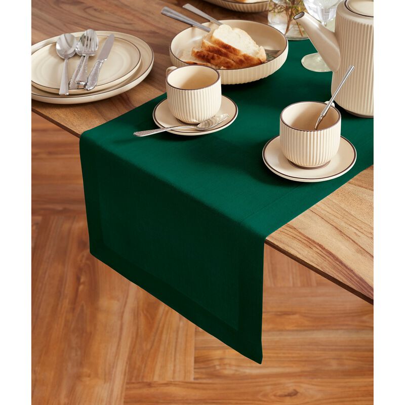 Solino Home 100% Pure Linen Table Runner | Sonoma