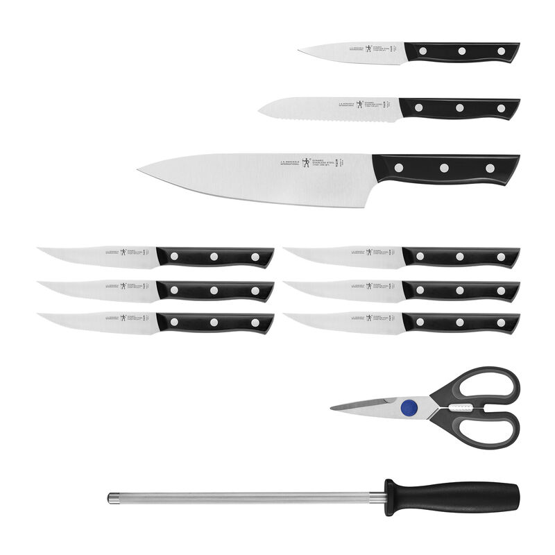 HENCKELS Dynamic 12-pc Knife Block Set - Acacia