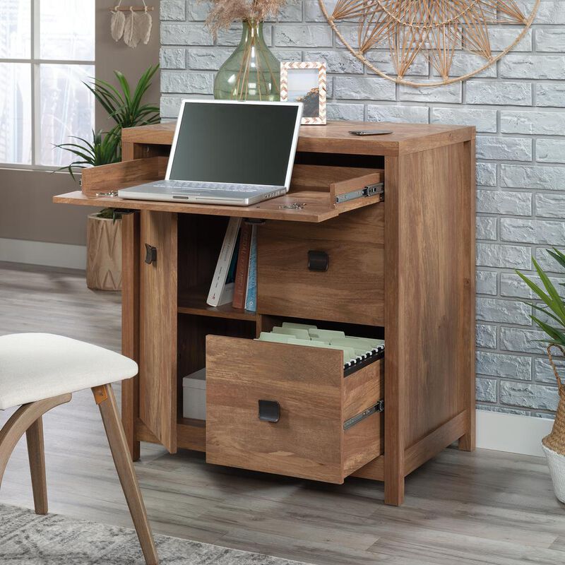 Sauder Cannery Bridge Small Credenza  Sindoori Mango