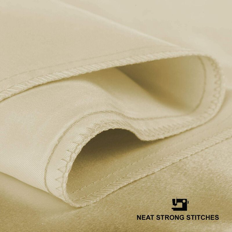 Satin Pillow Case with Zipper - Luxury Pillow Cover (Pillowcase Set of 2)