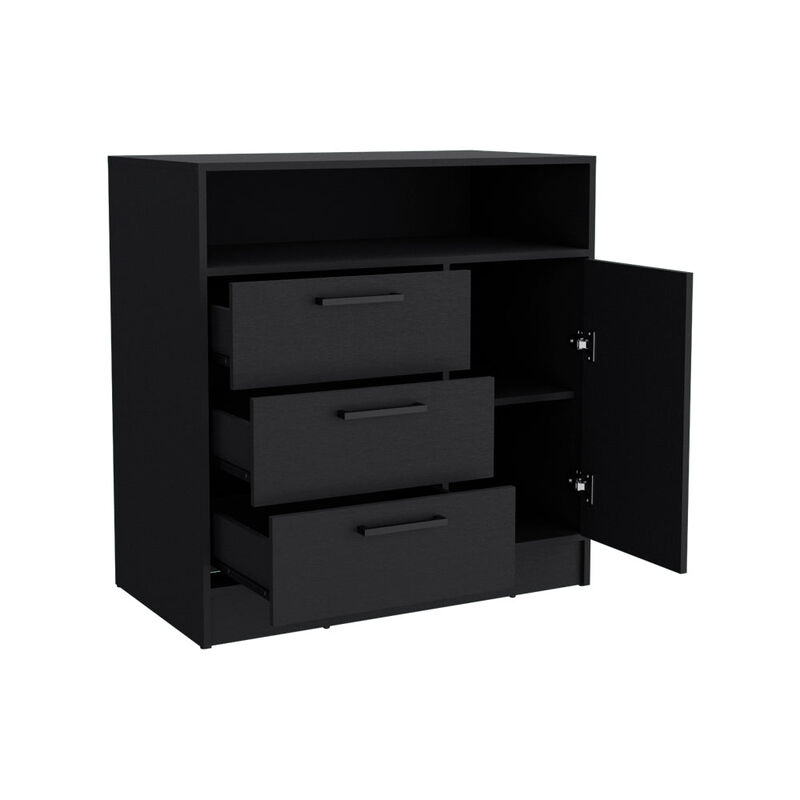 Drawer Dresser Torrey, Bedroom, Black