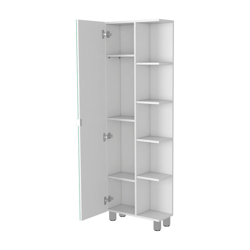 Los Angeles Linen Cabinet with mirror