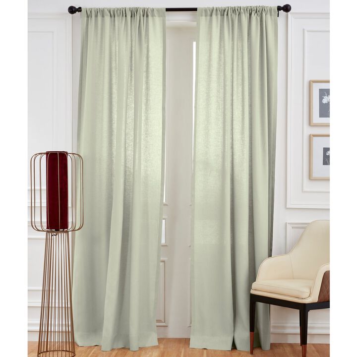 Solino Home 100% Pure Linen Curtain | Linen for Thanksgiving, Christmas