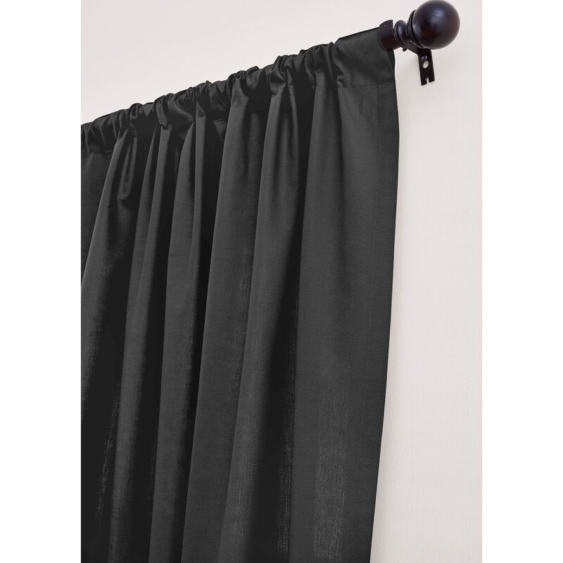 Solino Home Cotton Linen Curtain | Cotton Linen for Thanksgiving, Christmas