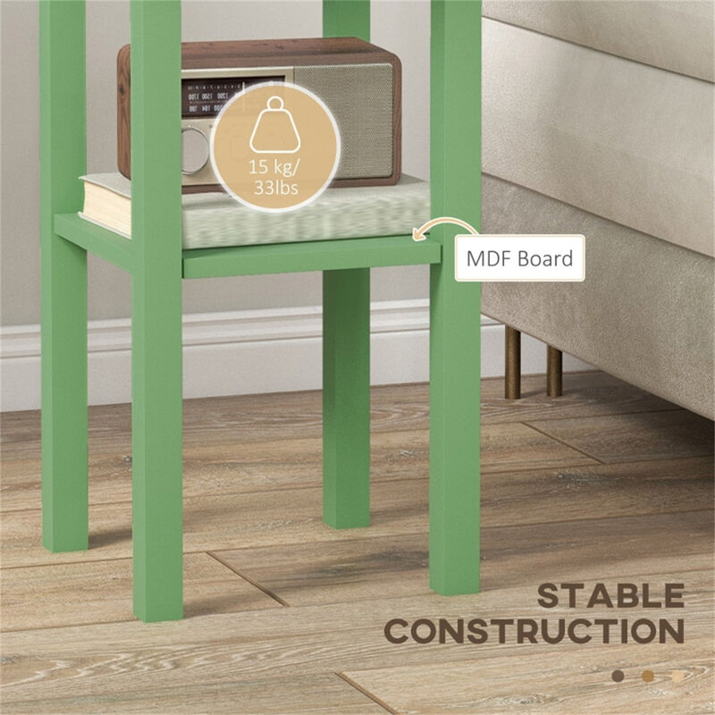 Modern Coffee Table, Versatile Side Table for Living Room & Bedroom