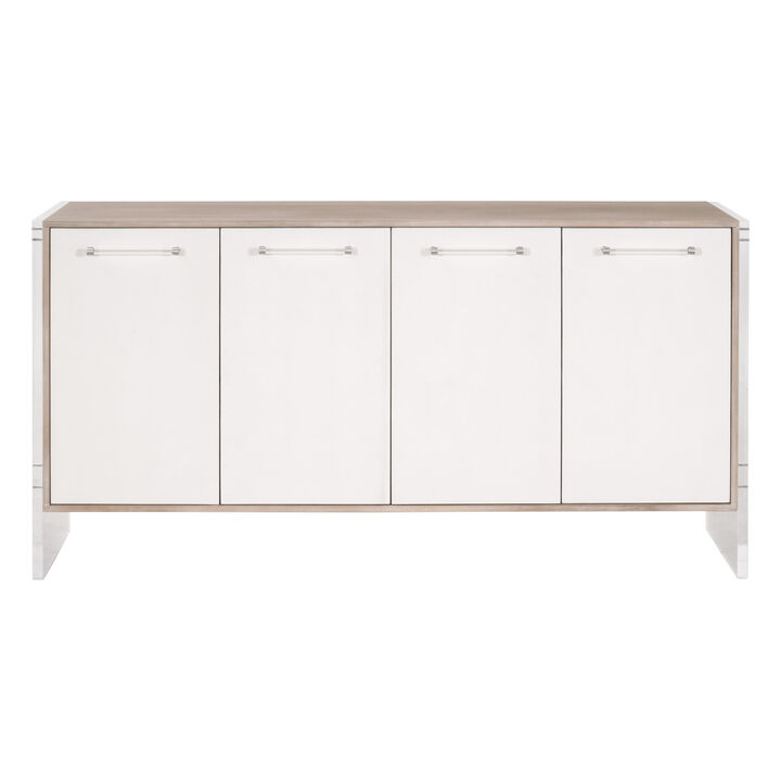 Lorin Shagreen Media Sideboard