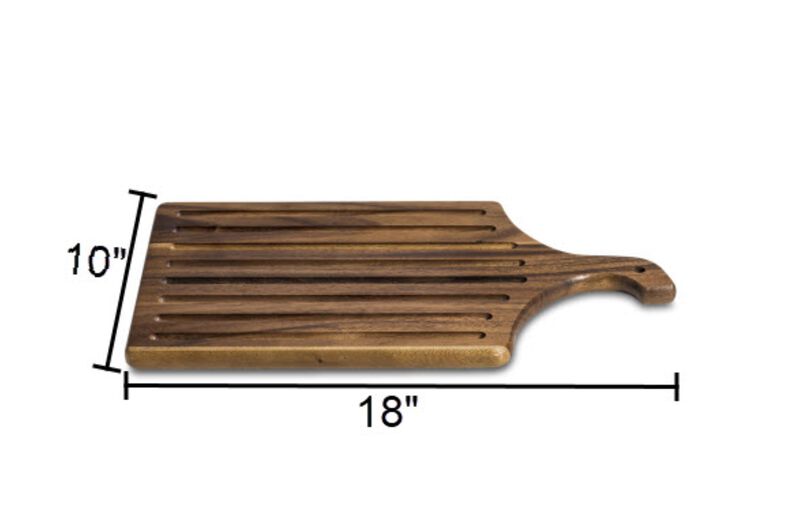 Reversible Cutting Board/Slotted Bread Board