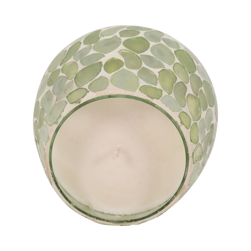 4" 11 Oz Mosaic Scented Candle