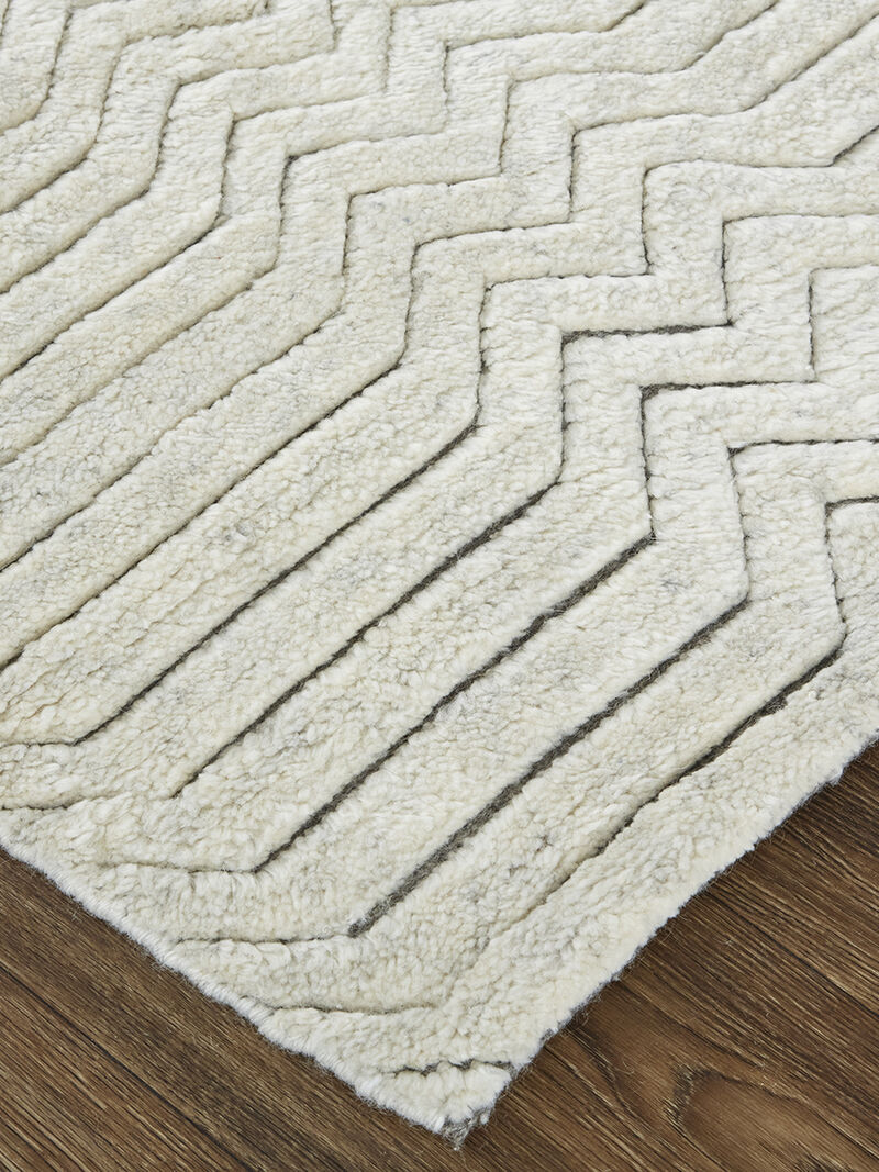 Matson T6031 Ivory 7'9" x 9'9" Rug By Thom Filcia