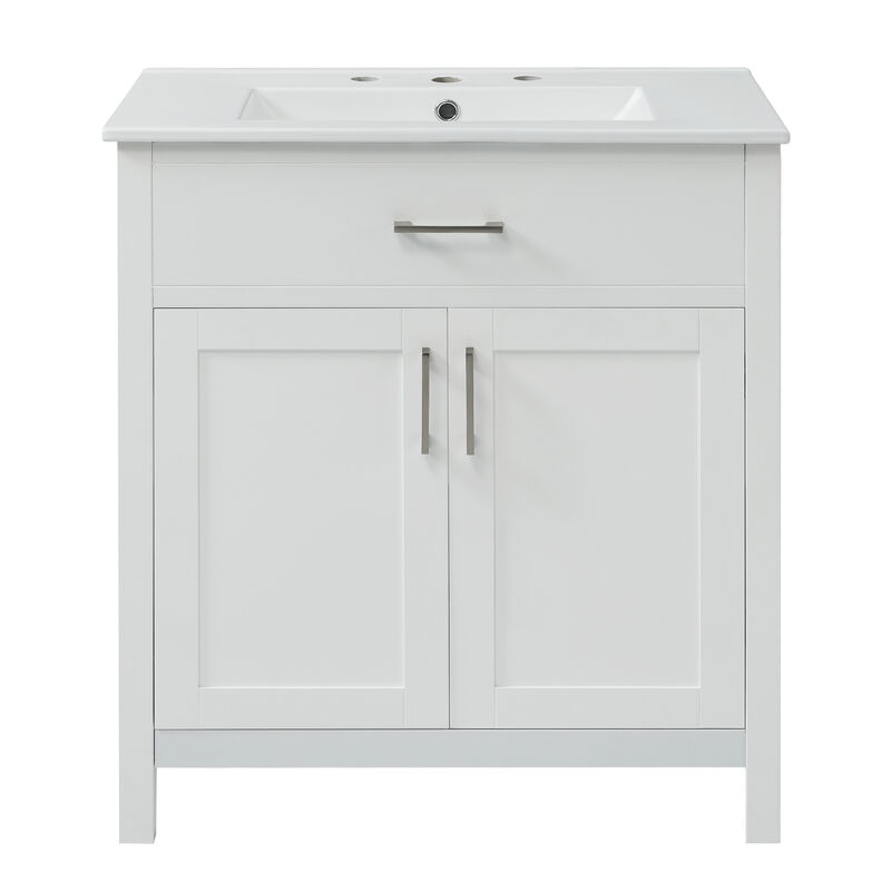 Merax Bathroom Vanity with Ceramic Sink