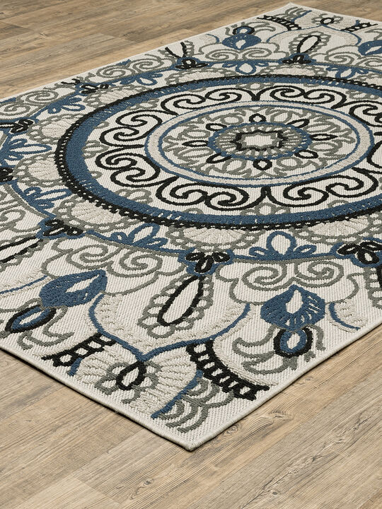 Torrey 1'10" x 3'9" Beige Rug