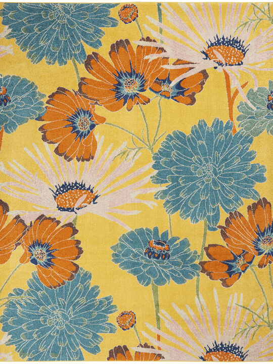 Allur ALR06 Yellow/Multi 9' x 12' Rug