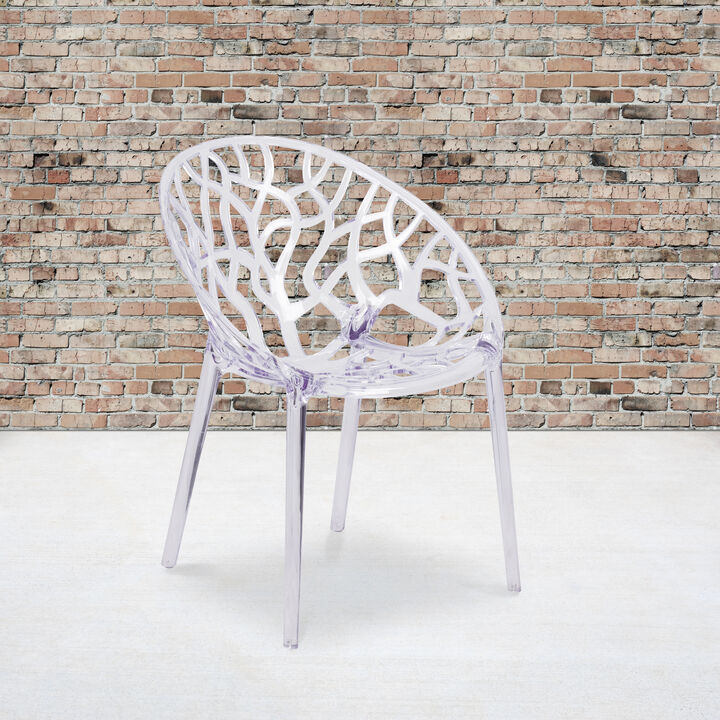 Clear Stacking Side Chair