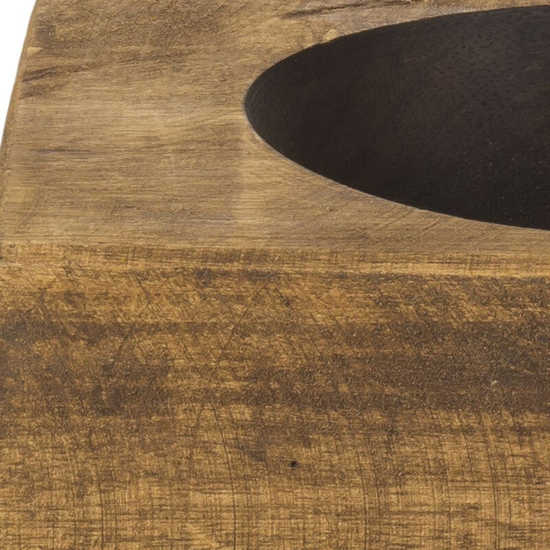 Hivvago 4" Wide Tabletop Pillar Candle Holder