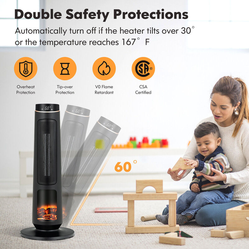 PTC Fast Heating Space Heater for Indoor Use