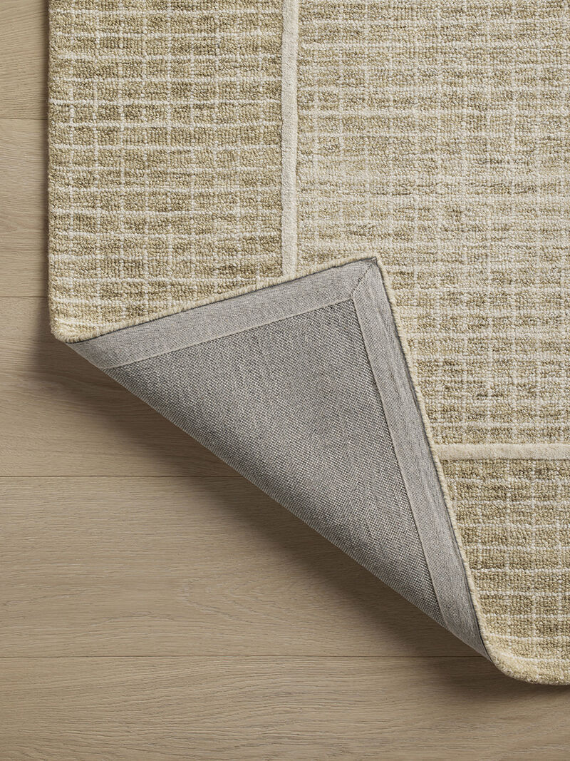 Briggs BRG-01 Wheat / Ivory 7''9" x 9''9" Rug by Chris Loves Julia