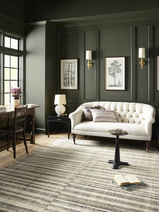Humphrey HUM01 Natural/Moss 18" x 18" Sample Rug