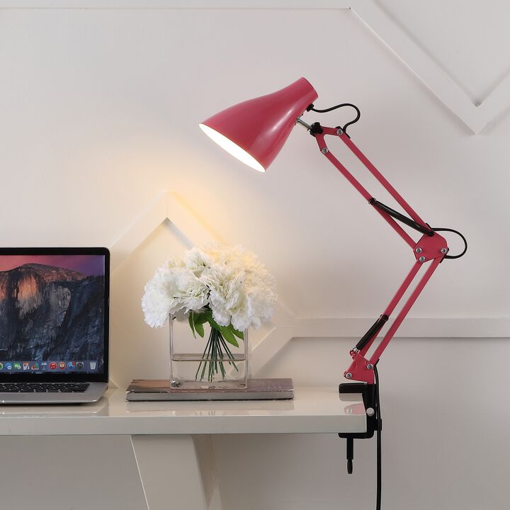 Odile Classic Industrial Adjustable Articulated Clamp On LED Task Lamp