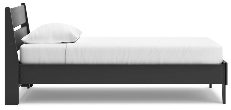 Twin Panel Platform Bed