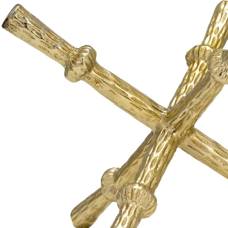 Sagebrook Home Metal, 10h Jack Orb, Gold