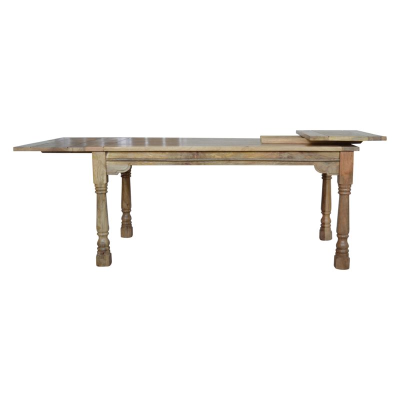 Granary Extension Solid Wood Oak-ish Dining Table